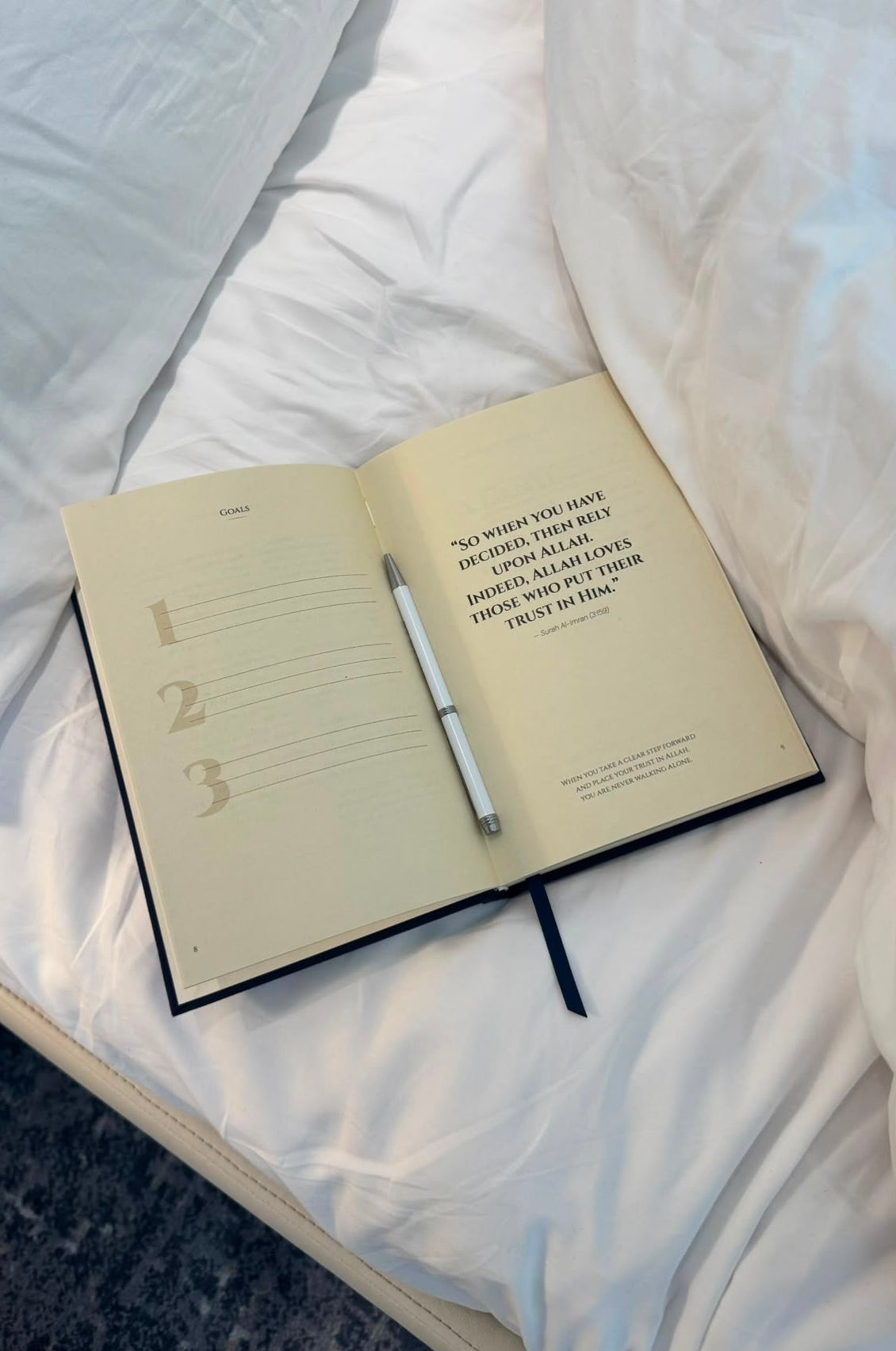 NOUR Journal — Navy Blue